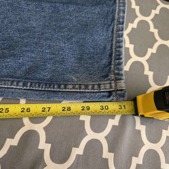 Vintage Levis 517 Jeans Mens 38x32 Denim Bootcut Orange Tab Made in USA 80s - Picture 15 of 16